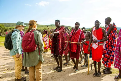 Die Masai in Kenia bei einer Gruppenreise mit globerocker