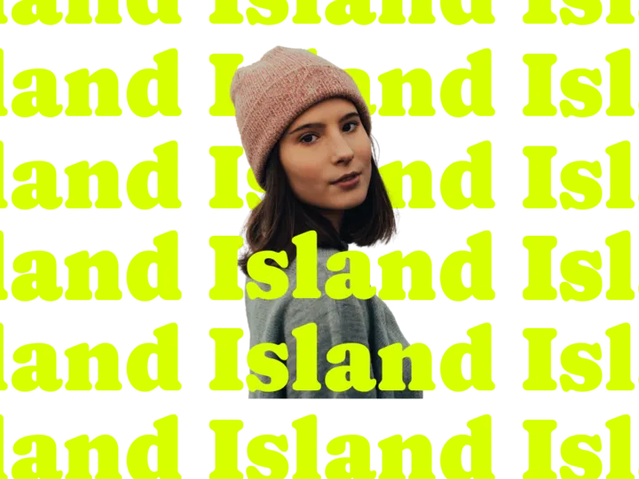 Island mit globerocker