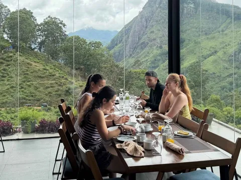 Frühstück bei der globerocker Reise in Sri Lanka