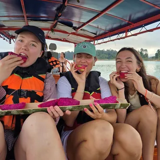 Jackie in Thailand bei einer Community Reise
