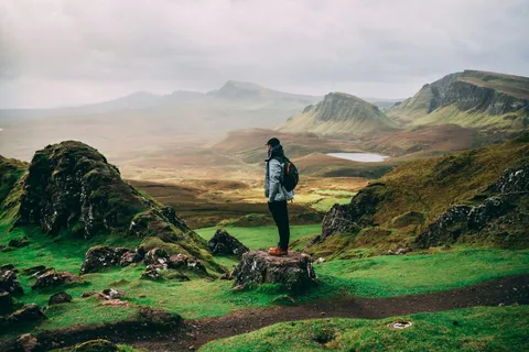 Wandere durch die Highlands von Schottland mit globerocker