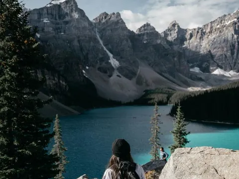 Seen in Kanada bei einer Rundreise