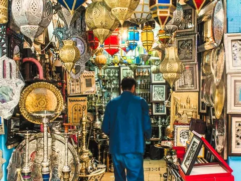 Markt in Tunesien bei einer Reise im Norden Afrikas